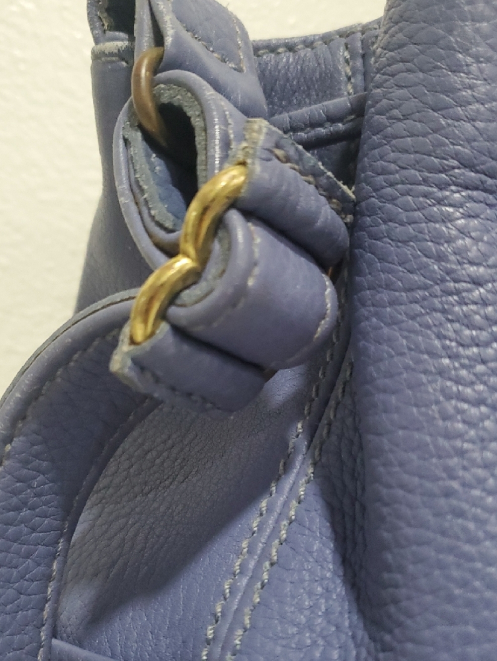 VINTAGE Coach Sonoma Drawstring Leather Shoulder/Crossbody Bucket Bag💙 - Picture 11 of 12